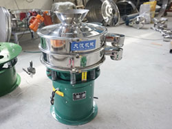 600型帶料斗，底框加高圓形篩