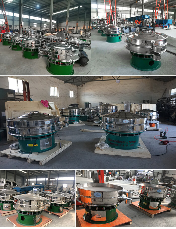 展示廳展示旋振篩，批量展示不銹鋼振動篩，包裝氣體保護振動篩，批量展示碳鋼旋振篩